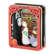 ญี่ปุ่นแท้ Ensky Paper Theatre spirited Away Assembly ตกแต่ง < Ne1> Dragon No-face ปริศนาของเล่นสําห