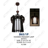 CIELO Antique Wooden Pendant Lamp Lampu Hiasan