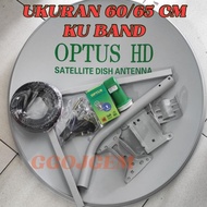 Paket Komplit Odu Dish Parabola Optus / K Vision 60 / 65 Cm + Optus 66