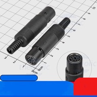[2 Pieces]- Mini DIN Female Head 7 Pins IC2 Component Wire Connector