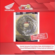 Honda Front Rotor Disk 45251KWB602 For Wave110R/Dash/XRM125 Trinity Carb & Fi/RS125 Fi