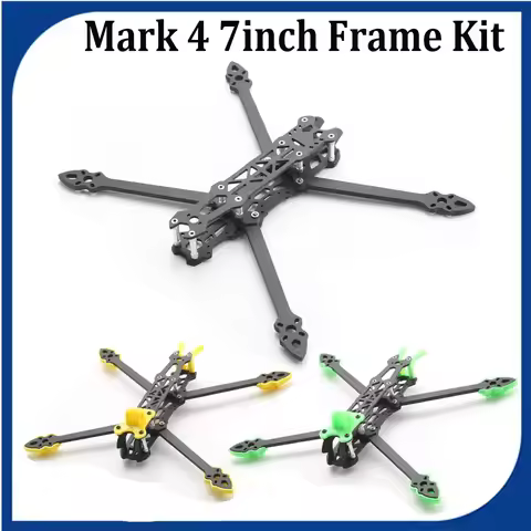 Mark4 Mark 4 7inch 295mm with 5mm Arm Thickness Quadcopter Frame 3K Carbon Fiber for 7" FPV Freestyl