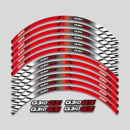 For BMW G310GS g310gs G310 GS G 310 GS Motorcycle Accessories Wheels Sticker Rim Tire Reflective Str