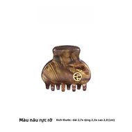 Kẹp Tóc Mini Sau Đầu Evita Peroni Classic Acetate Kẹp Tóc Đơn Giản Thời Trang Kẹp Tóc Đuôi Ngựa Nhỏ