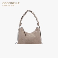 COCCINELLE กระเป๋าโฮโบผู้หญิง รุ่น BOHEME HOBO BAG 130301 สี WARM TAUPE/WARM TAUPE