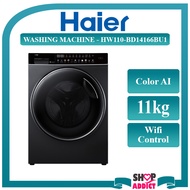 Haier 11kg DD Inverter Front Load Washer HW110-BD14166BU1 Mesin Basuh with Color AI and Smart Dosing