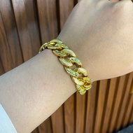 Dubai centipede bracelet openwork 1.5 cm wide clip hook