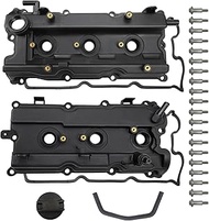 MITZONE Valve Cover Set w/Gasket Compatible with 02-09 I35 Nissan Altima Maxima Murano Quest 3.5L 13