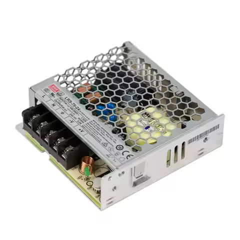 Meanwell LRS-75 Switching Power Supply 12V 6A / 24V 3.2A 75W Original MW Taiwan Brand for Laser Cont