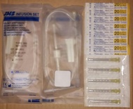皮下水INFUSION SET + NEEDLES 20G