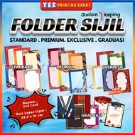 #TOP 1 FOLDER SIJIL GRADUASI / FOLDER SIJIL STANDARD A4 GRADUASI - piece