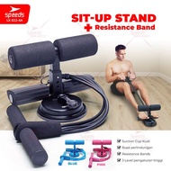 SPEEDS Sit Up Holder + Resistance Rope 2in1 Fitness Sports Equipment 022-4A