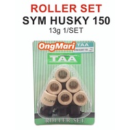 SYM HUSKY150 HUSKY 150 PULLEY ROLLER COMP CLIP (6PCS/1SET) 22121-D21-000-A-XS brand TAA