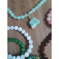 RAW STONE - AMAZONITE CHARM - NATURAL STONES