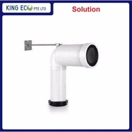 Pan Collar P trap to S trap conversion. Suitable for all P trap Toilet Bowl (American Standard, Kohl