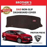 DAD Dashboard Cover Proton Preve Non Slip Mat Dashboard Cover VIP Premium PU Leather Redline Design