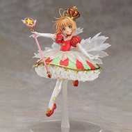 Anime Cardcaptor Sakura Sakura Kinomoto PVC Action Figure Stand Anime Girl Figure Japanese Adult Collectible Model Doll Gift