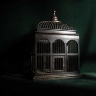 【老時光 OLD-TIME】早期二手歐美風格木製鳥籠擺飾