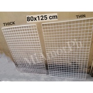 [80x125cm] WIRE WALL GRID PANEL | BACKDROP WIRE MESH | WALL DECOR