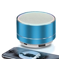 ♥ SFREE Shipping ♥ A10 Wireless Bluetooth Audio Small Steel Cannon Subwoofer Mini Portable Gift Card Bluetooth Speaker U Disk TF Outdoor Wireless