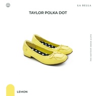 LA BELLA  รองเท้าคัชชูหนังแกะ รุ่น TAYLOR POLKA DOT - COLORFUL