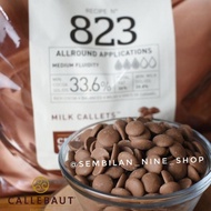 CALLEBAUT 823 MILK Callets 33.6% MILK Chocolate Couverture 250 GRAM Chocolate Chocolate