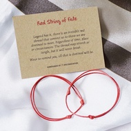 RED STRING OF FATE Bracelet | WATERPROOF Red String Bracelet
