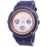 [Powermatic] Casio Baby-G BGA-150PG-2B1 Popular Wide Face Navy Blue Resin Strap Watch