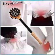[fixory] Handheld Massager Hammer Muscle Massage Hammer Long Handle Flexible Relaxing