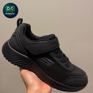 SEPATU ANAK TERBARU SKECHERS ORIGINAL SNEAKERS BOUNDER WATERPROF FULL BLACK