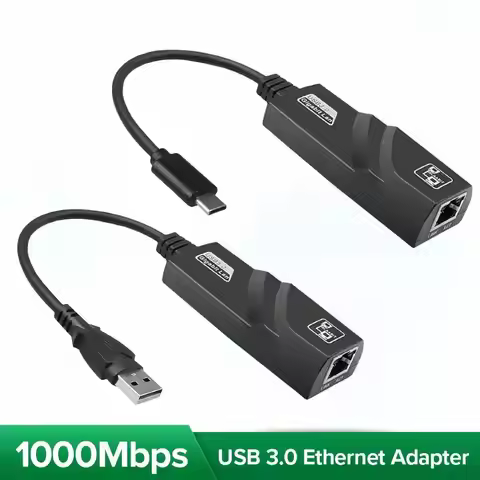 1000Mbps USB3.0 To Rj45 Network Card RTL8153 Lan Ethernet Adapter 10/100/1000Mbps Network Card for P