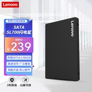 联想（Lenovo) 480GB SSD固态硬盘 SATA3.0 SL700闪电鲨系列 台式机/笔记本通用