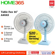KDK Table Fan 40cm Plastic Blade A40AS