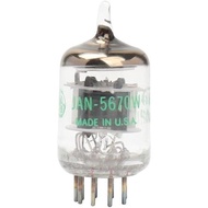 JINGERL GE 5670W Tube Upgrade 6N3/6H3N/396A /2C51/5670 Preamplier Tube (Color : 1PC)