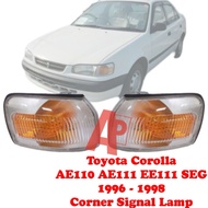 Toyota Corolla AE110 AE111 EE111 SEG Corner Signal Lamp Light 1996 - 1998 New 1 Pair Left and Right