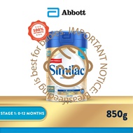 Similac 5MO Stage 1 Infant Milk Formula 850g (0-12 months)