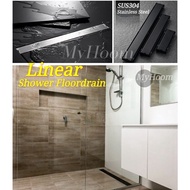 Stainless Steel 6.8x20x30x60x90cm Floor Drain/Concealed Drainage with Filter Strainer/Tiles insert