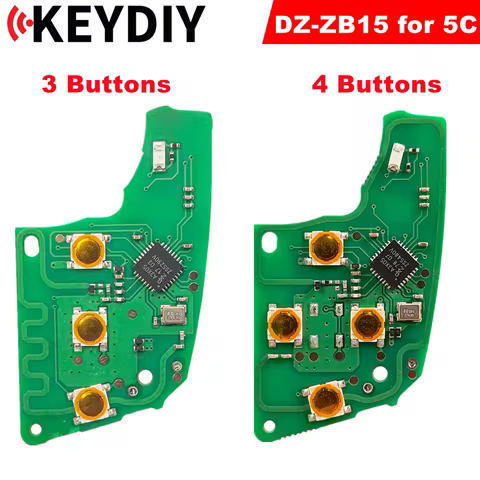 KEYDIY DZ-ZB15 Smart Key PCB Board 3 / 4 Buttons for V.W 5C 46/47/48/49/4A/MQB48 Chip