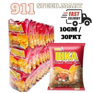 [911] Bika Chicken Cracker Snack 10gm x 30pck -Red