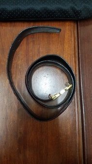 🏠有使用痕跡 BALLY 真皮 鱷魚紋 皮帶