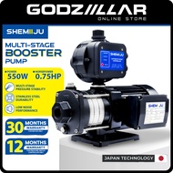 (Japan) Shemiiju (0.5hp / 0.75hp) Multi-Stage Water Pump Automatic Home Booster Water Pump