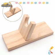 EMILEE Hot Glue|Base, Universal Wooden Hot Glue Holder, DIY Hot Glue Support Stand