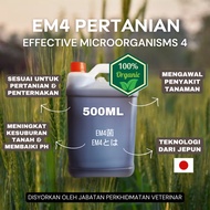 [Harga Pengenalan] EM4 Effective Microorganisms Microbes EMAS Activated Solution Organic Pertanian P