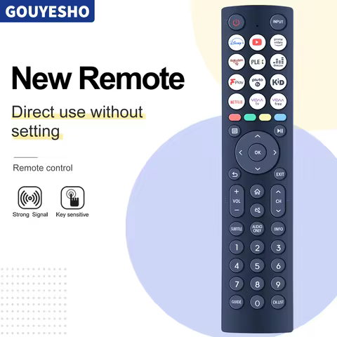 New EN2N36H Remote Control For Hisense Vidaa TV 32A5KQTUK 40A4KTUK 32A4KTUK