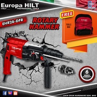 EUROPA HILT EHR28-DFV HEAVY DUTY 3 FUNCTIONS ROTARY HAMMER|EUROPA HILT TOOLS|BOSCH ROTARY HAMMER|SUB