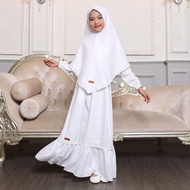 8261 Gamis & Whitekoko by Az-Zarin