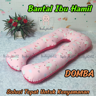 Bantal Hamil 120x70 cm / Bantal Ibu Hamil Isi 100% Silikon Hcs– Empuk Adem & Nyaman Tidu