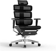 Ergonomic Office Chair Luxury Boss Chair, Upgrade Breathable Mesh Executive Chairs with 3D Armrests and Lumbar Support, Sedentary Comfort Computer Desk Chair */1613 (Color : Black, Size : Yes)