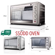 🔥SSODD Oven 45L 60L 100L Electric Oven  SIRIM Stainless Steel Professional Bakery Dual Temperature K