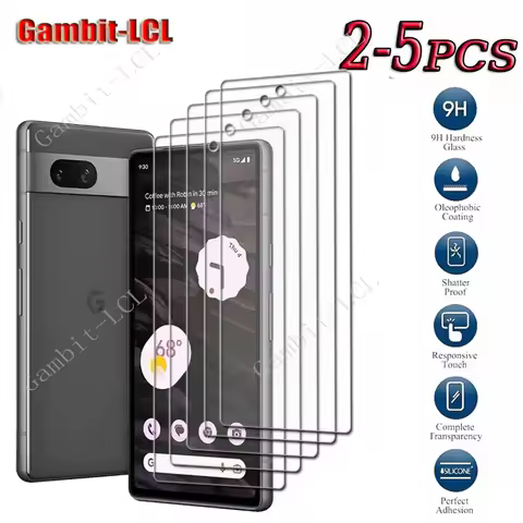 2-5PCS 9H HD Tempered Glass For Google Pixel 7A 7 GooglePixel7a Pixel7a GooglePixel7 Screen Protecti